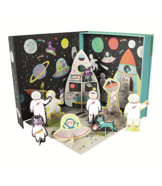Floss & Rock Pop Out Oyun Sahneleri // Space