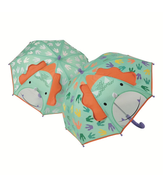 Floss & Rock 3D Renk Değiştiren Şemsiye // Dino