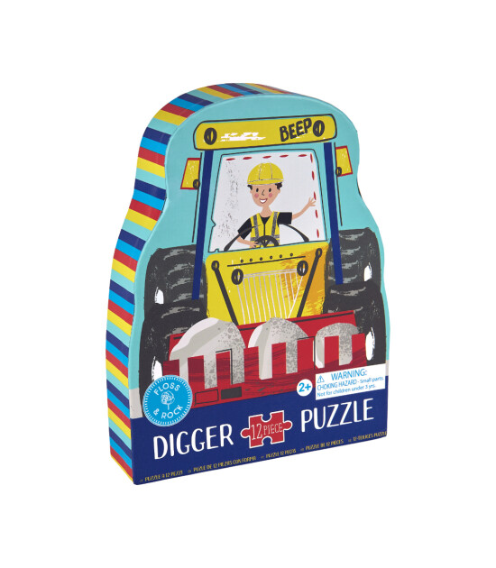 Floss & Rock Shaped Puzzle // Construction (12 Parça)