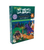 Floss & Rock Magic Moving Puzzle // Dino (50 Par&ccedil;a)
