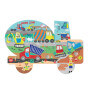 Floss & Rock Shaped Puzzle // Construction (40 Parça)