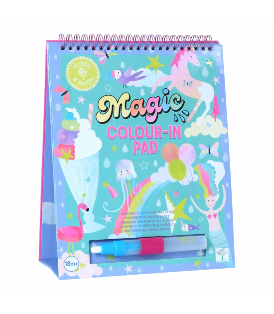 Floss & Rock Renk Değiştiren Water Magic Boyama Kitabı // Fantasy