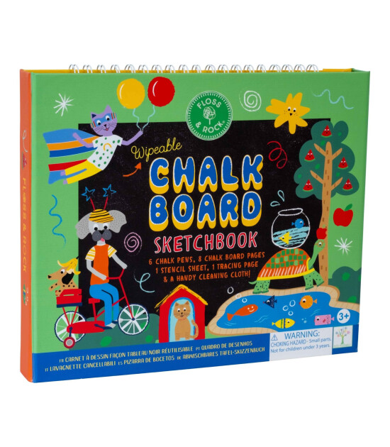Floss & Rock Chalk Board Eskiz Kitabı // Pets