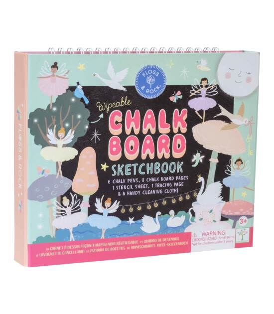 Floss & Rock Chalk Board Eskiz Kitabı // Enchanted