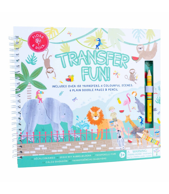 Floss & Rock Transfer Fun Aktivite Kitabı // Jungle