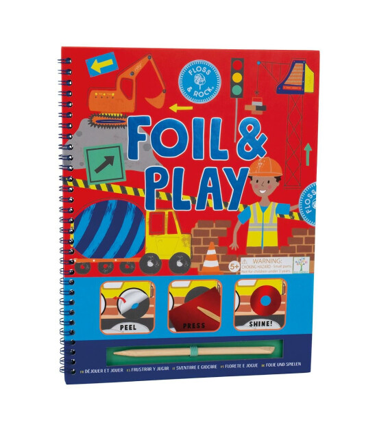 Floss & Rock Folyo Aktivite Seti // Constructıon
