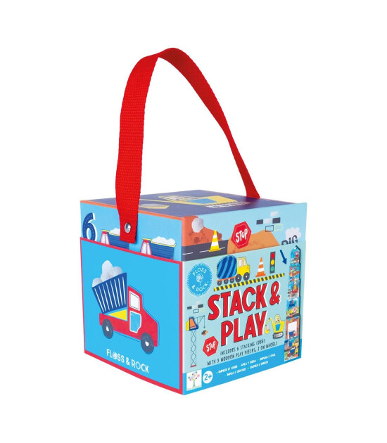 Floss & Rock Ahşap Fig&uuml;rl&uuml; K&uuml;pler // Constructıon