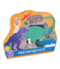 Floss & Rock Shaped Puzzle // Dino (80 Parça)