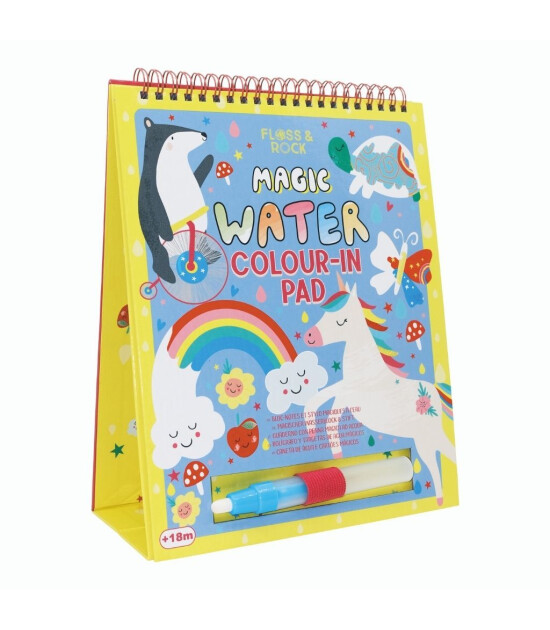 Floss & Rock Renk Değiştiren Water Magic Boyama Kitabı // Rainbow Fairy