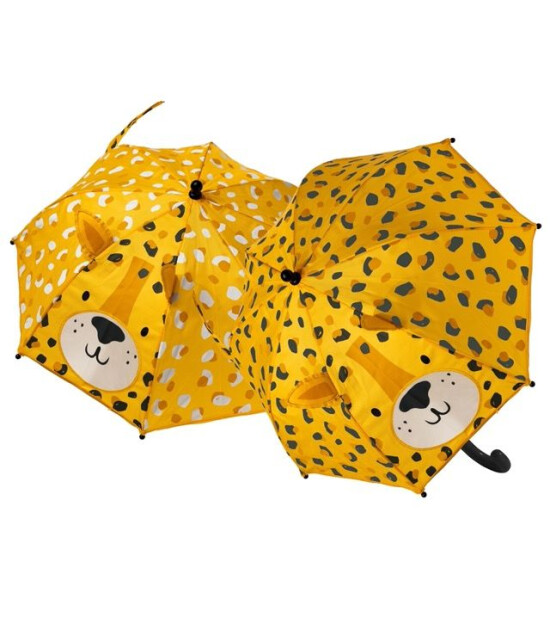 Floss & Rock 3D Renk Değiştiren Şemsiye // Leopard