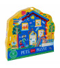 Floss & Rock Shaped Puzzle // Pets (80 Parça)