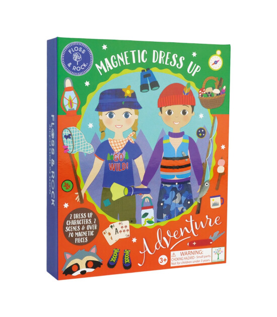 Floss & Rock Mıknatıslı Giydirme Setleri // Adventure