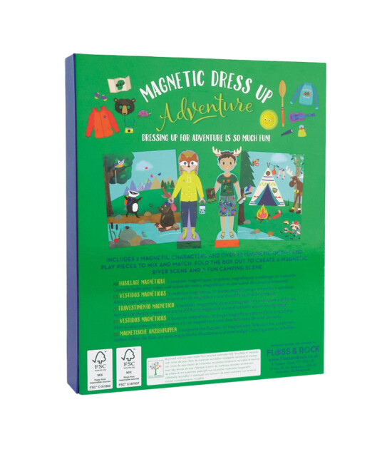 Floss & Rock Mıknatıslı Giydirme Setleri // Adventure