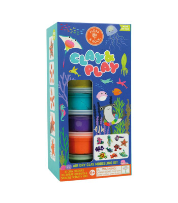 Floss & Rock Clay And Play Hava İle Kuruyan Kil Seti // Ocean
