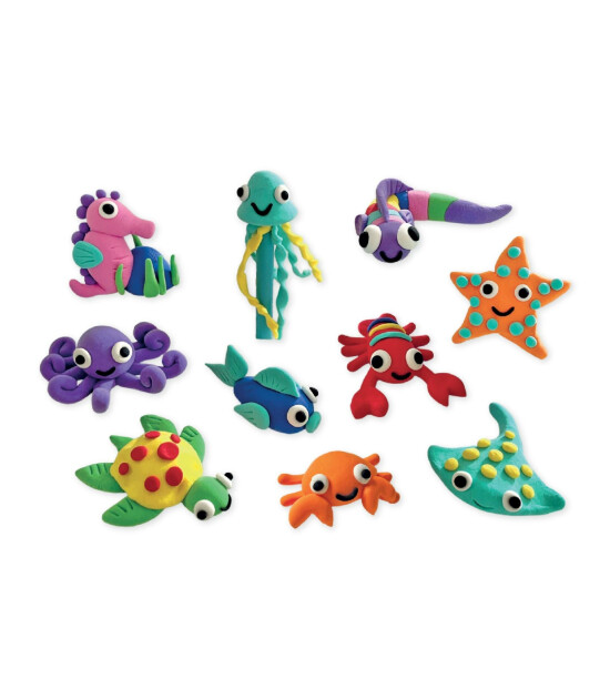 Floss & Rock Clay And Play Hava İle Kuruyan Kil Seti // Ocean