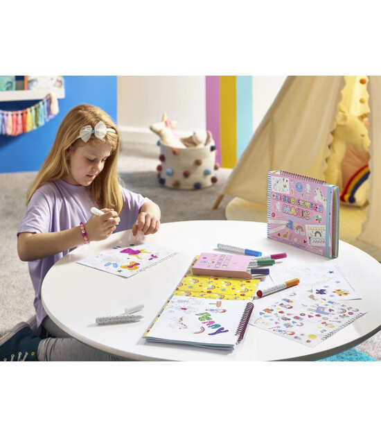 Floss & Rock Renk Değiştiren Sihirli Aktivite Kitabı / Rainbow Fairy