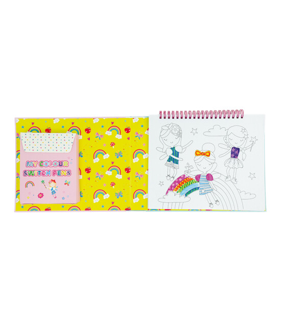 Floss & Rock Renk Değiştiren Sihirli Aktivite Kitabı / Rainbow Fairy