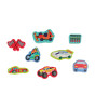 Floss & Rock Stamper Ahşap Baskı Seti // Cars