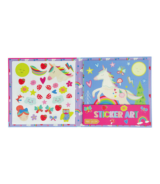Floss & Rock Kokulu Sticker Aktivite Kitabı / Rainbow Fairy