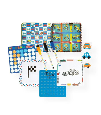 Floss & Rock Mıknatıslı Kutu Oyunları / Cars