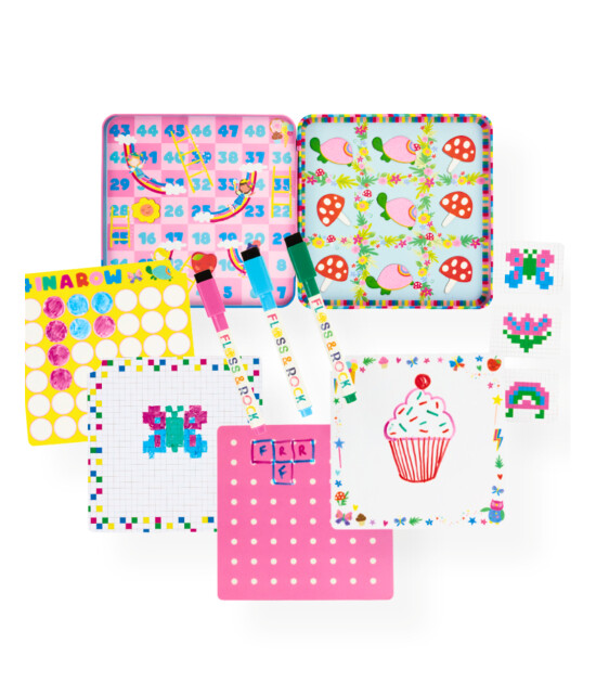 Floss & Rock Mıknatıslı Kutu Oyunları // Rainbow Fairy