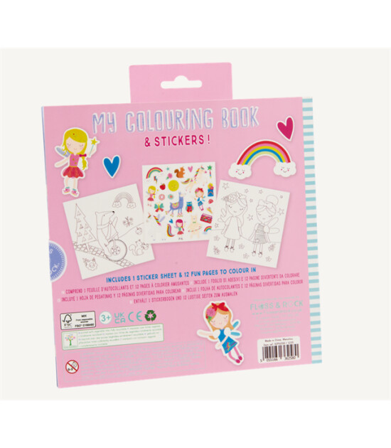 Floss & Rock Floss and Rock Boyama Kitapları / Rainbow Fairy