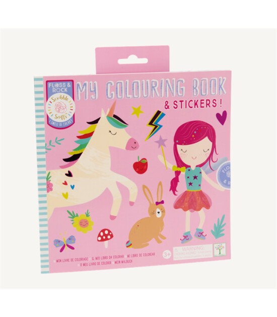 Floss & Rock Floss and Rock Boyama Kitapları / Rainbow Fairy