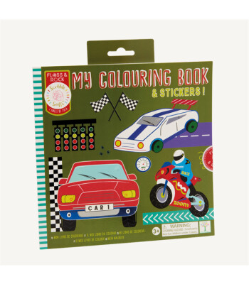 Floss & Rock Floss and Rock Boyama Kitapları / Cars