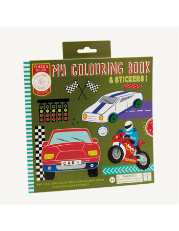 Floss & Rock Floss and Rock Boyama Kitapları / Cars