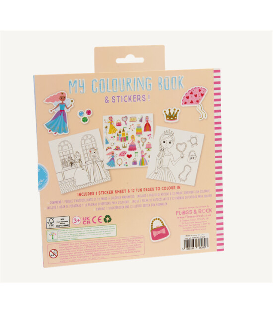Floss & Rock Floss and Rock Boyama Kitapları / Princess