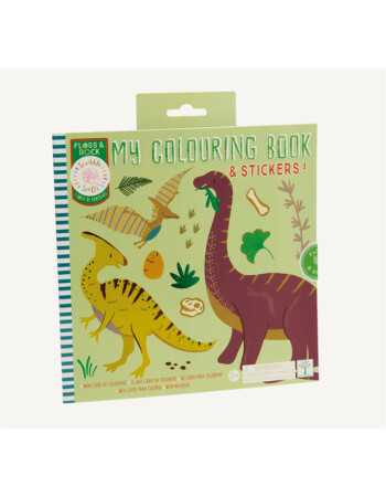 Floss & Rock Floss and Rock Boyama Kitapları / Dino