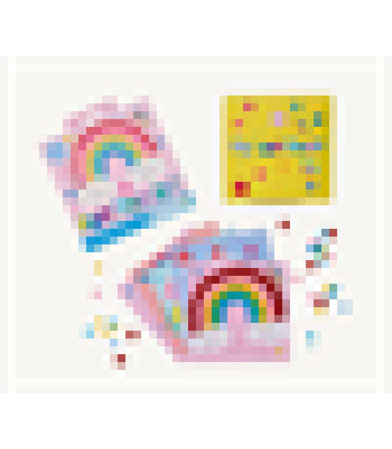 Floss & Rock Floss and Rock Pompom El Sanatı Seti / Rainbow Fairy