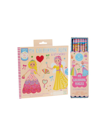 Floss & Rock Floss and Rock Boyama Kitapları Seti / Princess Set