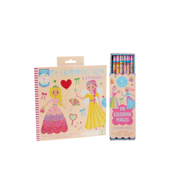 Floss & Rock Floss and Rock Boyama Kitapları Seti / Princess Set