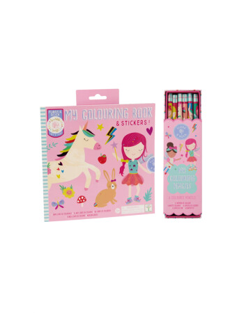 Floss & Rock Floss and Rock Boyama Kitapları Seti / Rainbow Fairy Set