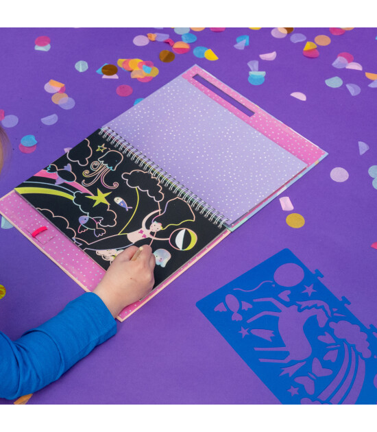 Floss & Rock Scratch and Play Aktivite Kitabı // Enchanted