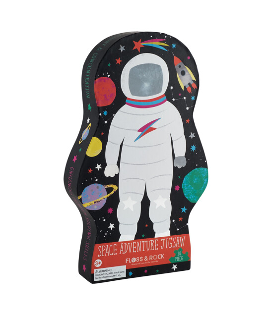 Floss & Rock Puzzle // Space (20 Parça)
