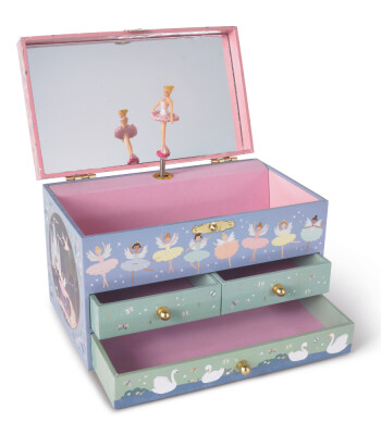 Floss & Rock Müzikli Mücevher Kutusu (3 Çekmece) // Enchanted