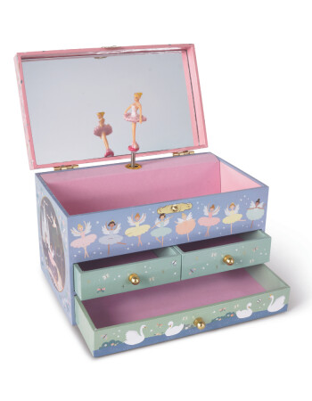 Floss & Rock Müzikli Mücevher Kutusu (3 Çekmece) // Enchanted