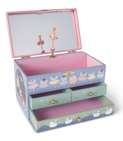 Floss & Rock Müzikli Mücevher Kutusu (3 Çekmece) // Enchanted