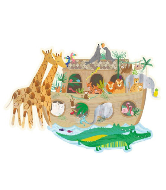 Floss & Rock -3 in 1- Puzzle // Jungle (100 Parça)