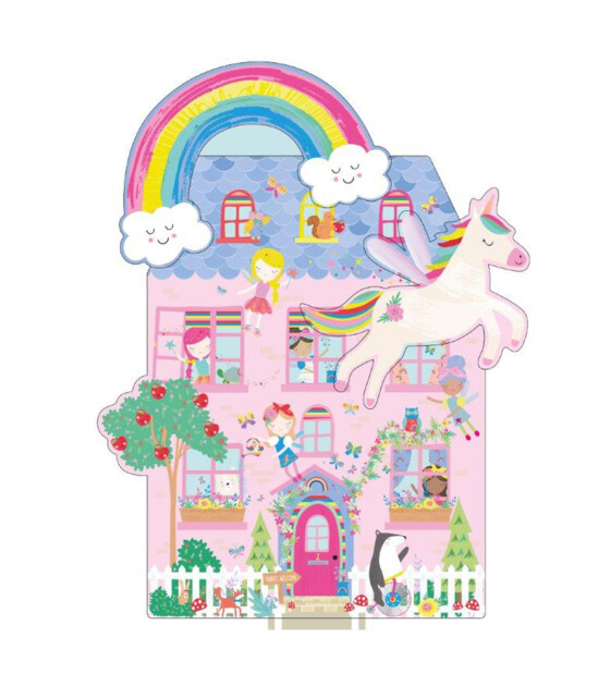 Floss & Rock -3 in 1- Puzzle // Rainbow Fairy (100 Parça)