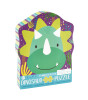 Floss & Rock Shaped Puzzle // Dinosaur (12 Parça)