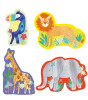 Floss & Rock Puzzle Set // Jungle (3-4-6-8 Parça)