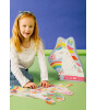 Floss & Rock Shaped Puzzle // Rainbow Unicorn (40 Parça)