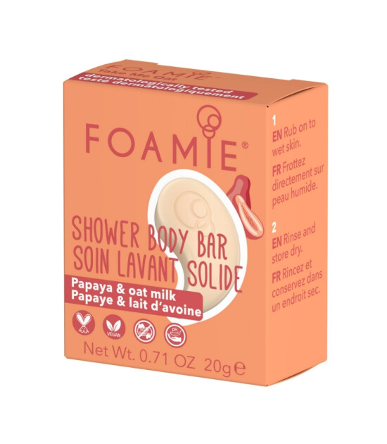 Foamie Body Bar Katı Vücut Temizleyici - Travel Size // Oat to Be Smooth