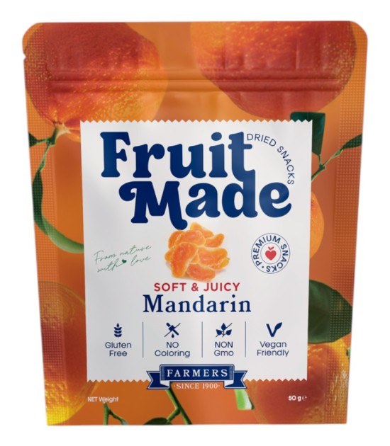 Fruitmade Kurutulmuş Mandalina (50 gr)