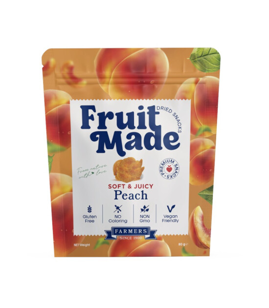Fruitmade Kurutulmuş Şeftali (80 gr)