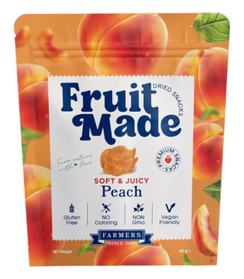 Fruitmade Kurutulmuş Şeftali (80 gr)