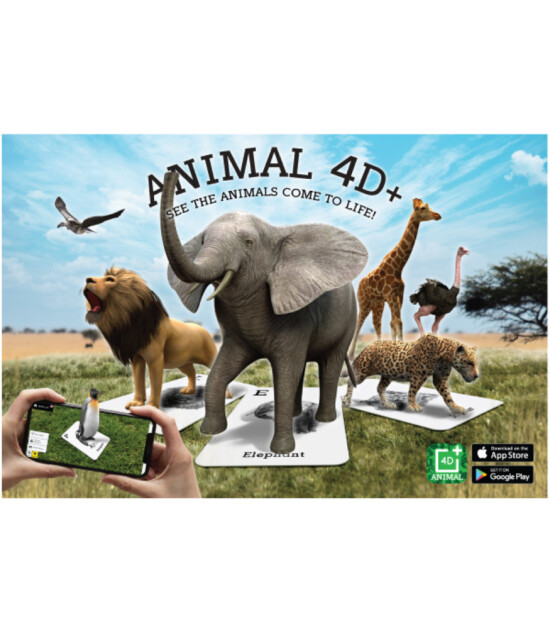 Fun4Edu Arttırılmış Sanal Gerçeklik Kartları // Animals